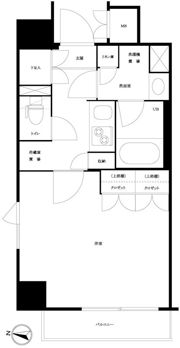 ルーブル方南町弐番館の間取り画像