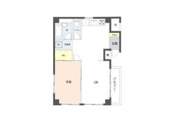 ハイブリッジAの間取り画像