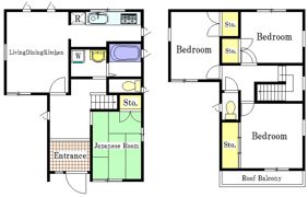 三原台1丁目貸家の間取り画像