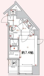 ディアレイシャス新宿中落合の間取り画像