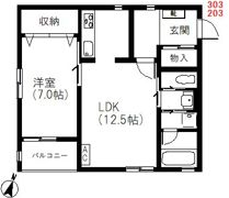 EASTの間取り画像