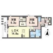 グランコートの間取り画像