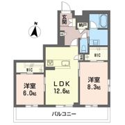 グランコートの間取り画像