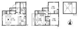 BLOOMING MAISON川越市的場3号棟の間取り画像