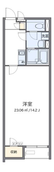 クレイノ石橋の間取り画像