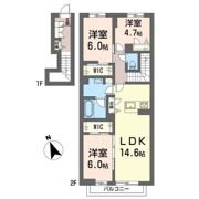 かじや坂ハウスの間取り画像