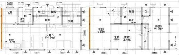 グランソフィア弐分方の間取り画像