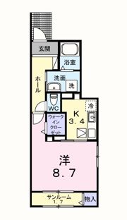 エール トロワの間取り画像