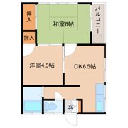 第一小松荘の間取り画像