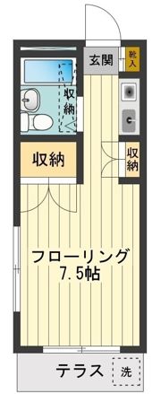 ドミール萩山の間取り画像