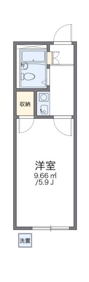 レオパレス天沼の間取り画像