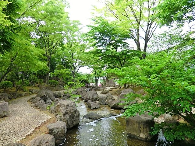 近くの大横川親水公園まで400m（徒歩5分）
