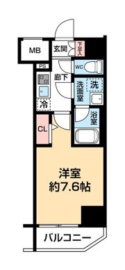 ディアレイシャス西武柳沢の間取り画像