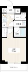 MAXIV小竹向原の間取り画像