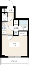 MAXIV小竹向原の間取り画像
