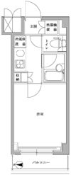 ルーブル武蔵小山の間取り画像