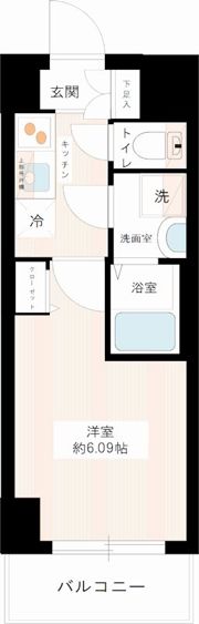 MAXIV八王子DUEの間取り画像