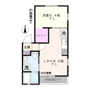 ハルモニー（Harmonie）の間取り画像