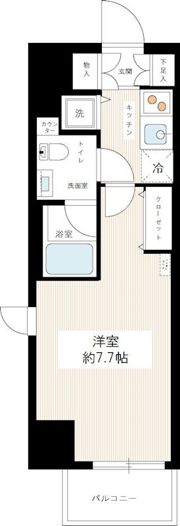 HY’s YOKOHAMA Feliceの間取り画像
