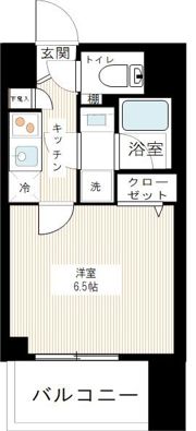 ARCOBALENO MUSASHIKOSUGIの間取り画像