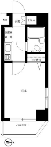 キャッスル・エイト東矢口の間取り画像