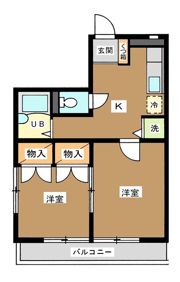 クリスタル和幸の間取り画像