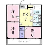 ヴィラクレストの間取り画像