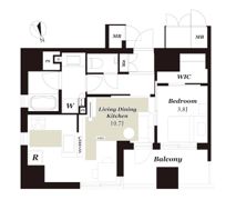 プレミスト明石町の間取り画像