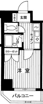 ヴェルト池袋の間取り画像