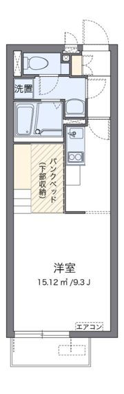 ミランダ深大寺の間取り画像