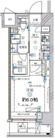 ディアレイシャス西川口の間取り画像