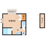 ラ・メゾンの間取り画像