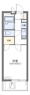レオパレスアーバン国立の間取り画像