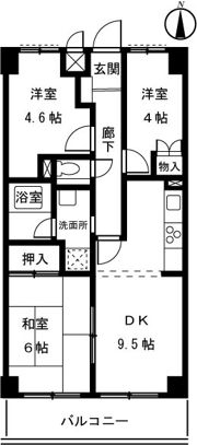 ヌーベルソレイユの間取り画像