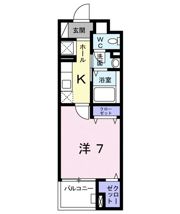 クラッテーロ国分寺の間取り画像