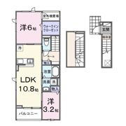 ピースフルIIIの間取り画像