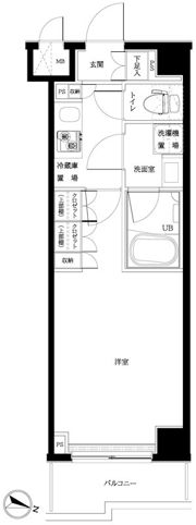 ルーブル下丸子伍番館の間取り画像