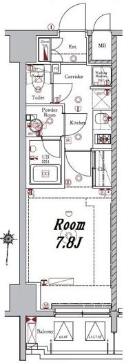 メイクスデザイン早稲田の間取り画像