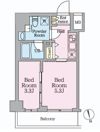 HY＇s 桜橋 MIRAISの間取り画像