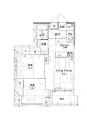 N-flats板橋の間取り画像