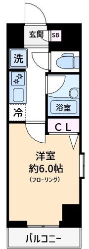 ステージグランデ南麻布の間取り画像