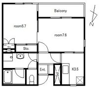 ビラ・アイオイの間取り画像