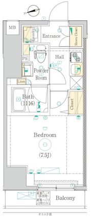 HY’s 上野松が谷の間取り画像
