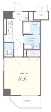 エスポアール扇西の間取り画像