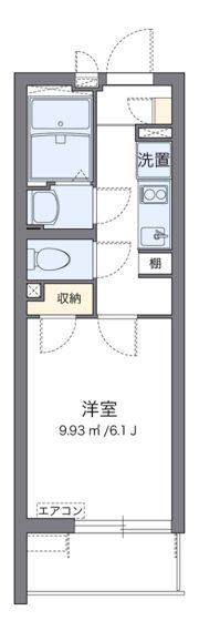 クレイノメゾン ド ピエラの間取り画像