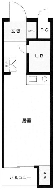 メインステージ池袋本町第2の間取り画像