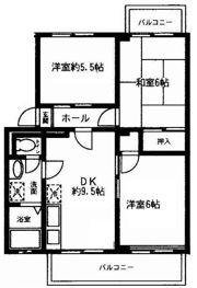サンビレッジ清瀬Aの間取り画像
