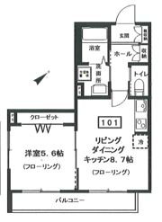メゾン モトの間取り画像