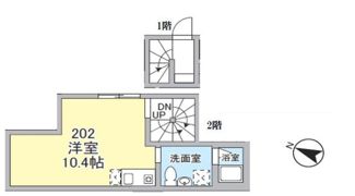 coco garden 金町の間取り画像