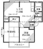フラン・ボワーズの間取り画像
